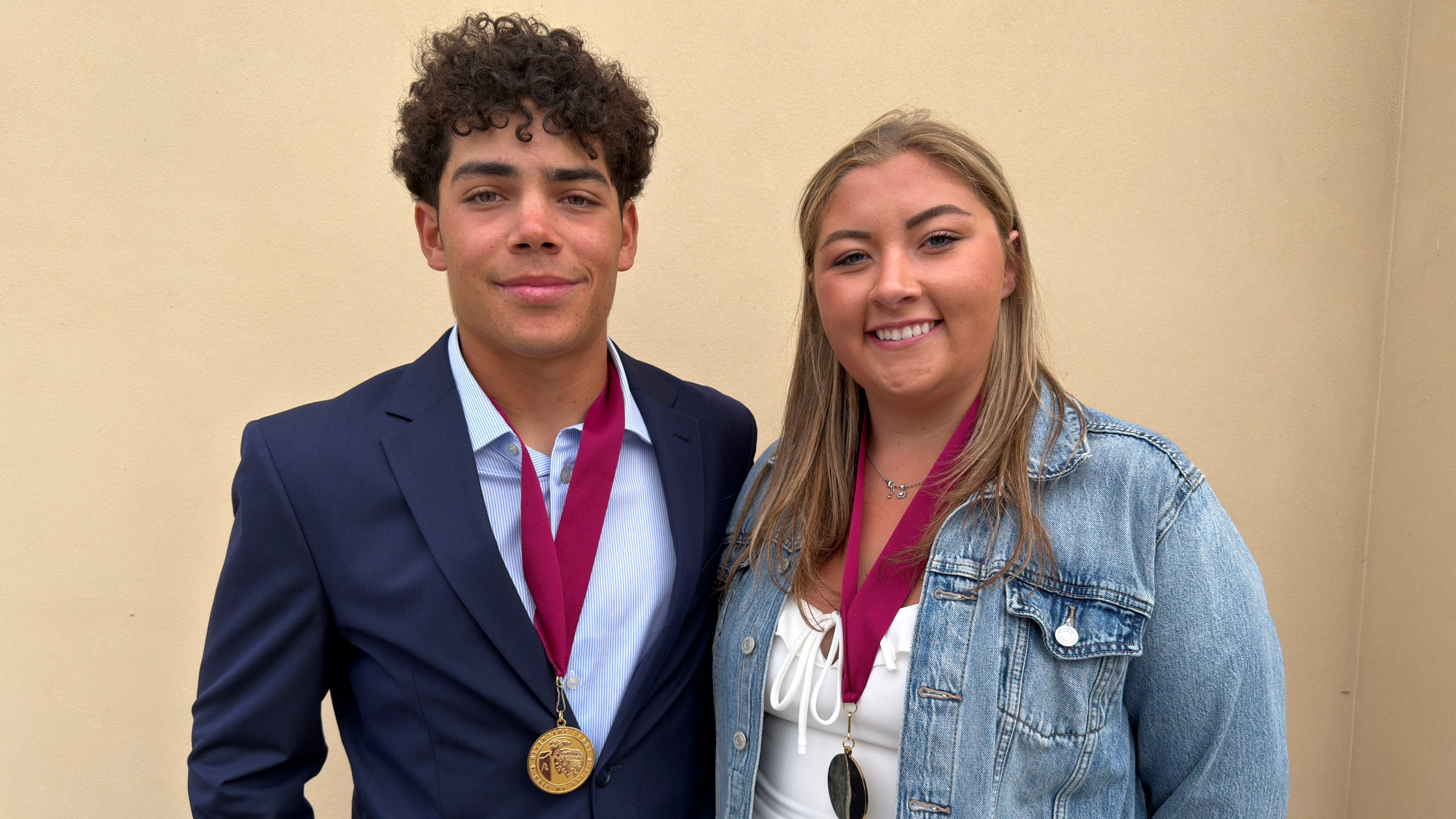 Medure, Capraro Honored at Riverside Sports Hall of Fame