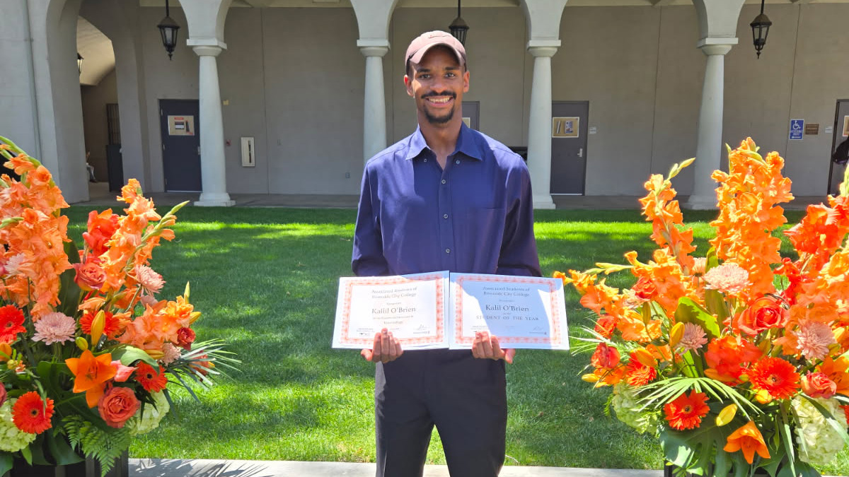 O'Brien Named RCC Student of the Year