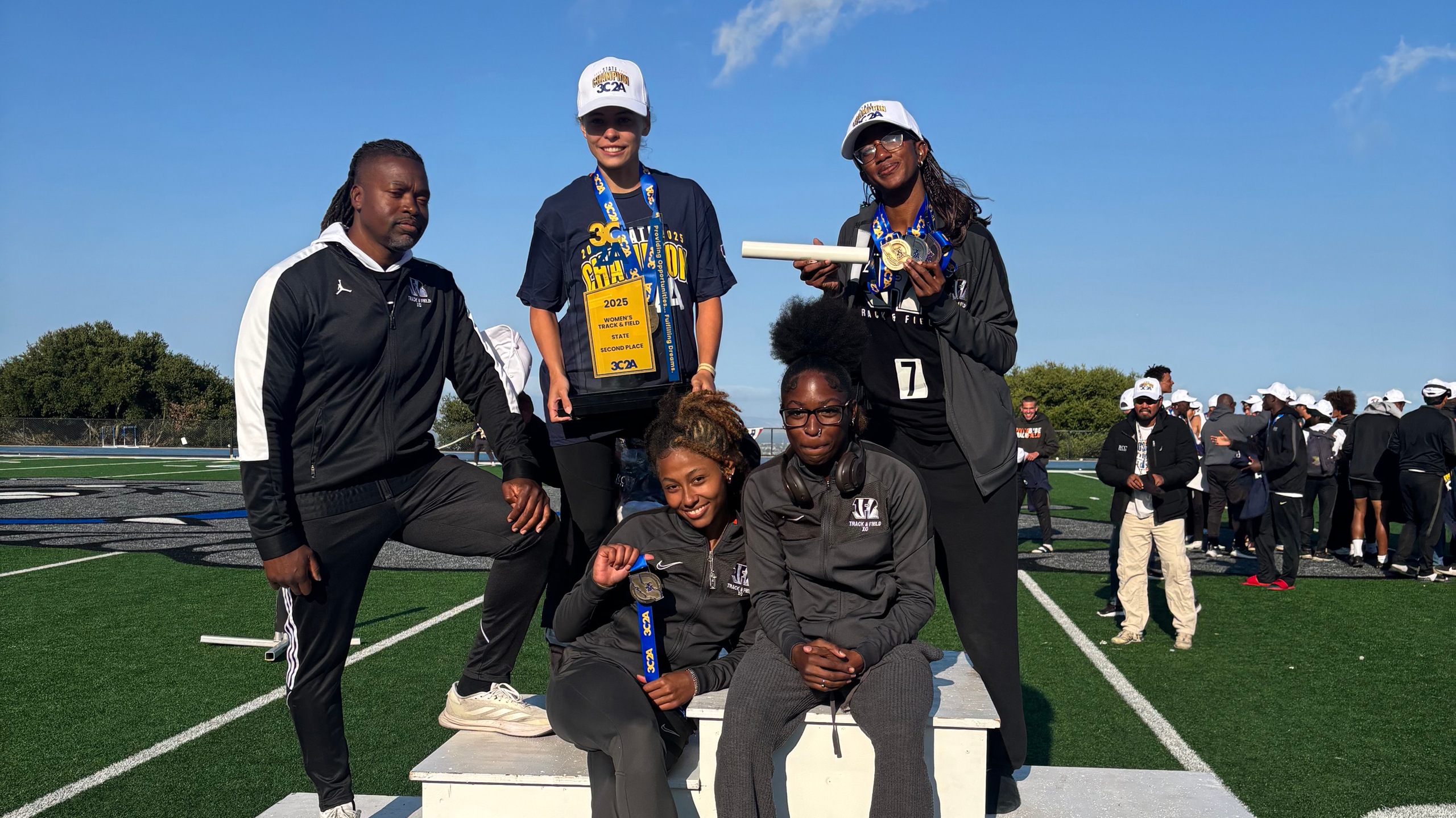 RCC's Relay Team Leads Tigers to Finish Second at State Championship